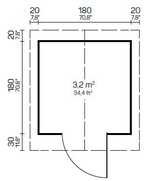 Betty Bathroom & Storage Shed