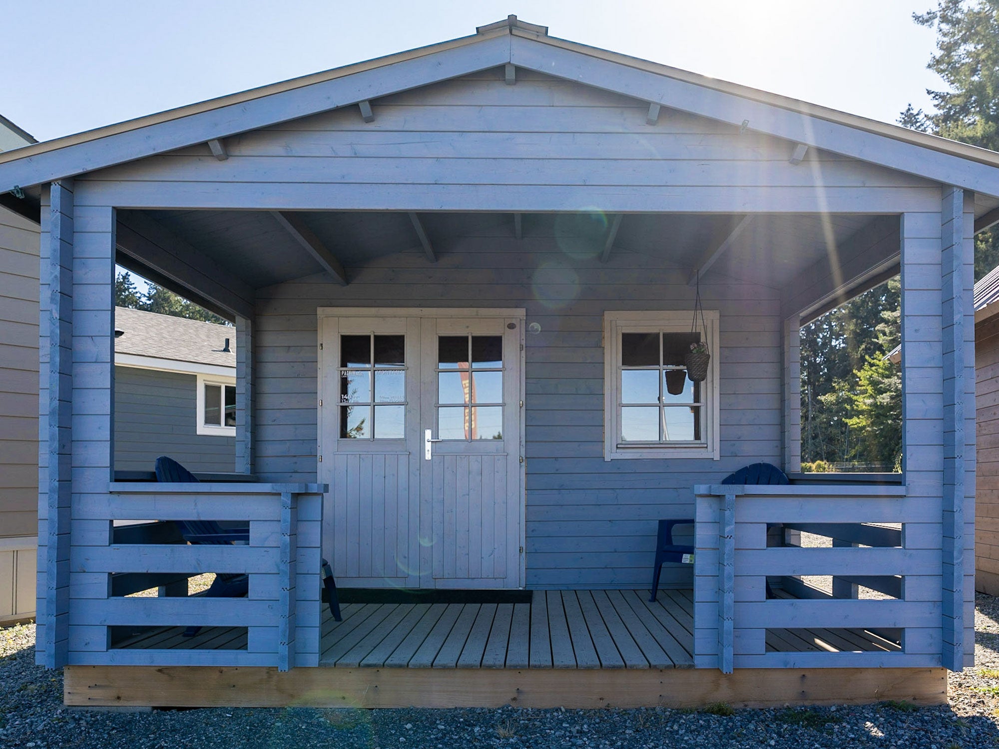 Montana Covered Porch Cabin