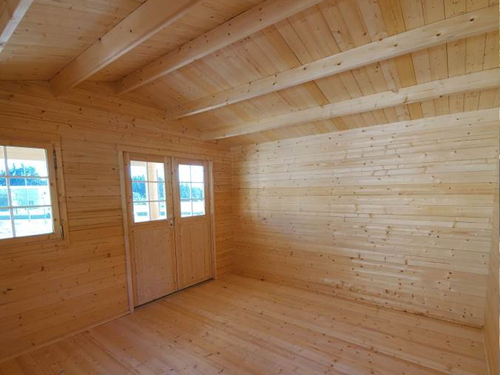 Montana Covered Porch Cabin