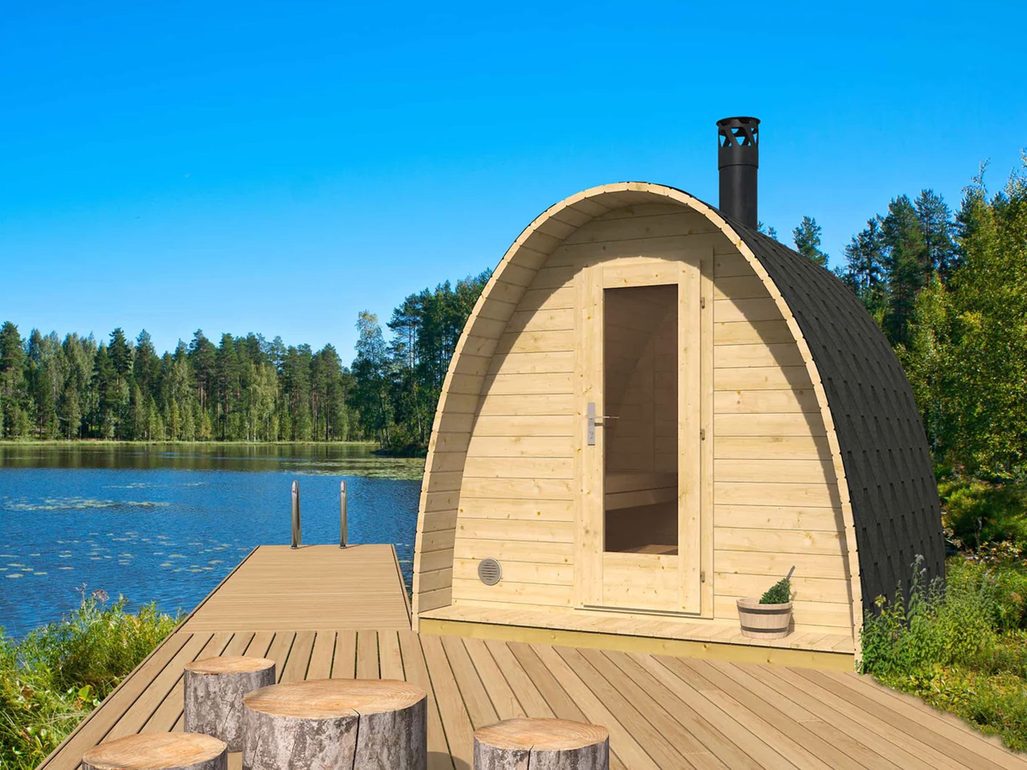 Bianca Off-Grid Sauna