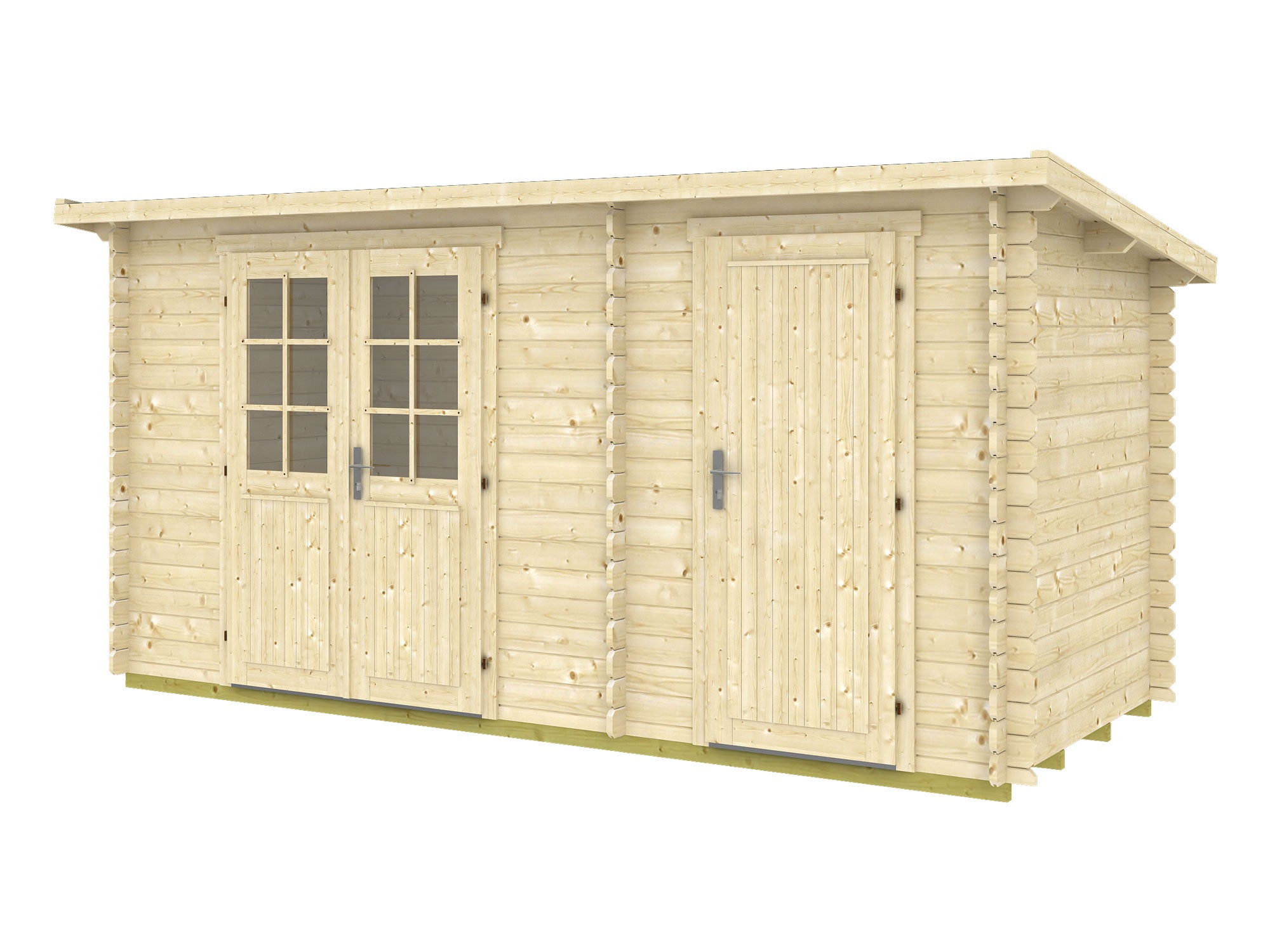 Gloria F Split Storage Shed