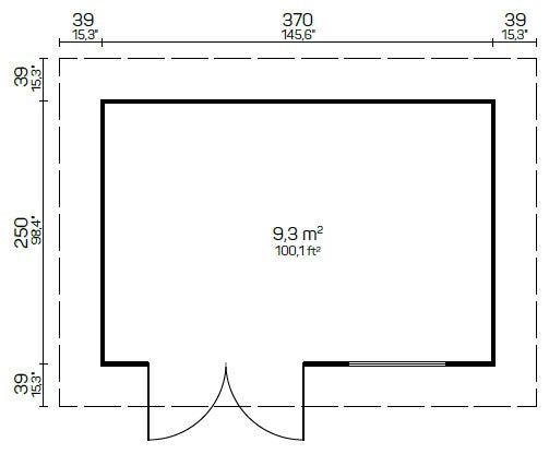 Westwood Modern Studio Bunkie