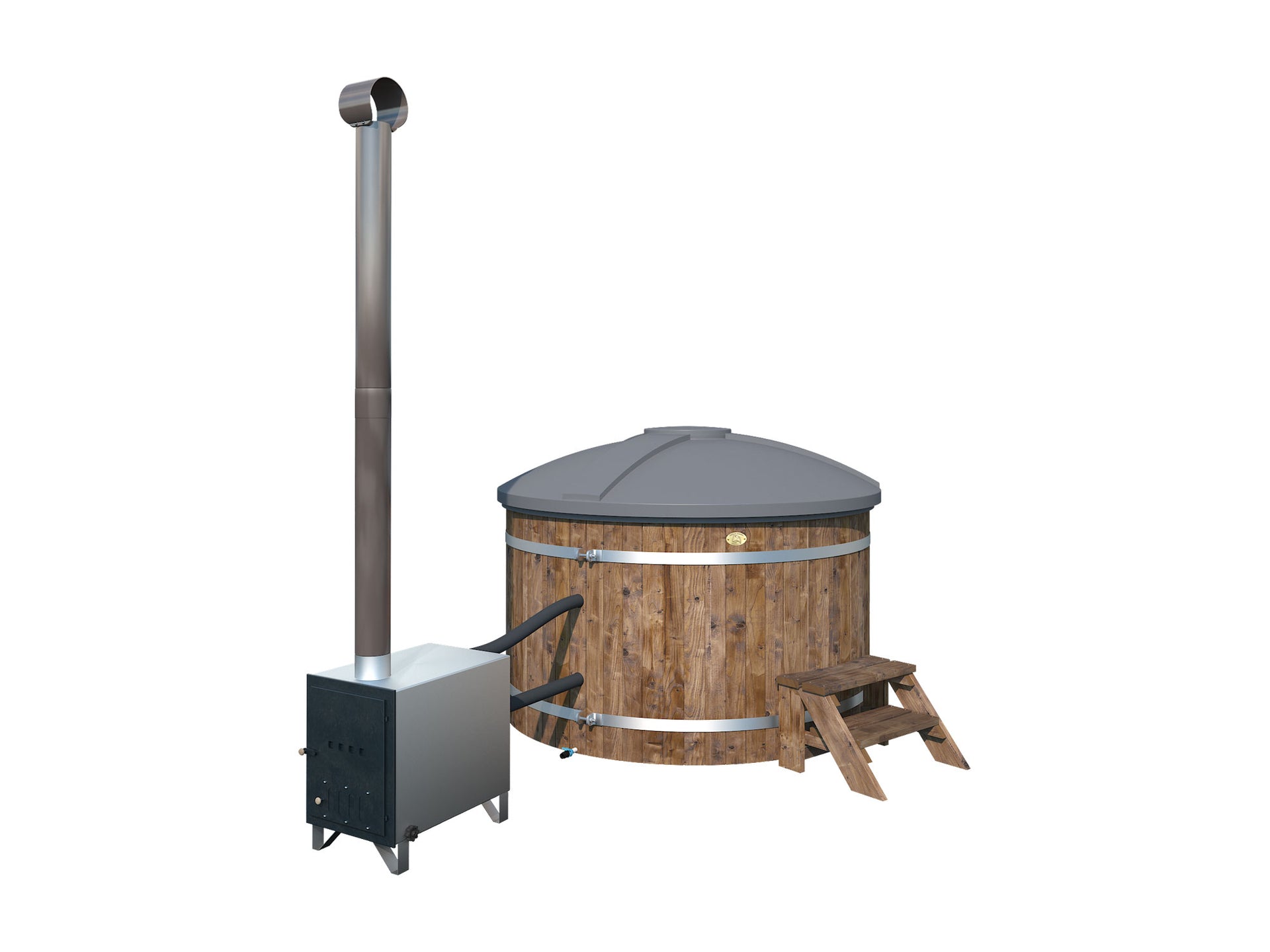 Stock Tank Hot Tub Heated With Wood Hastings 6ft Round Stock Tank - Main Image