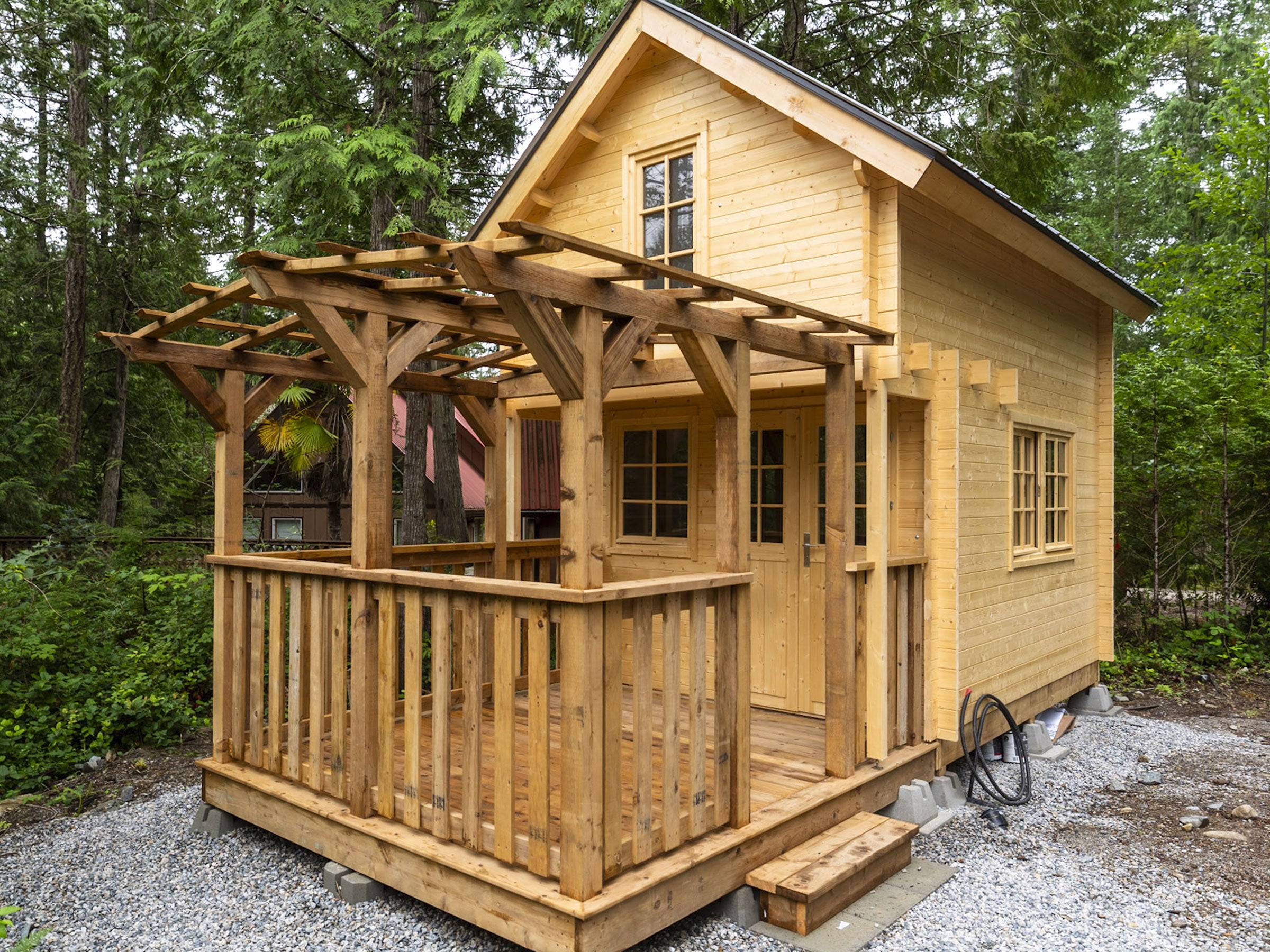 Two Storey Bunkie with Sleeping Loft