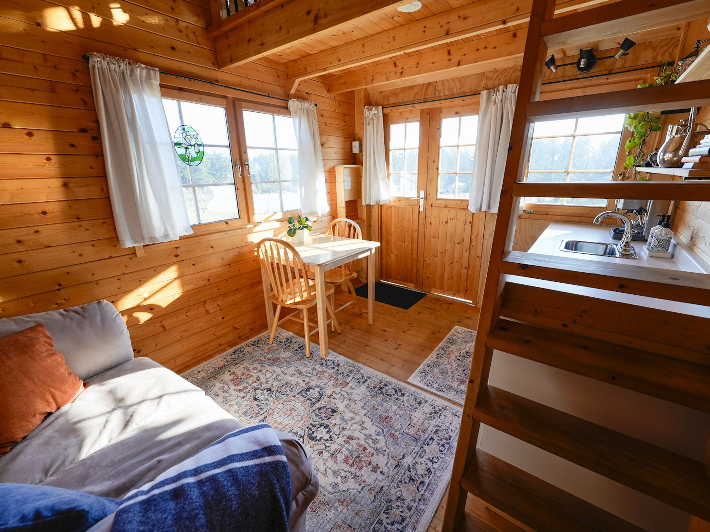 Two Storey Bunkie with Sleeping Loft