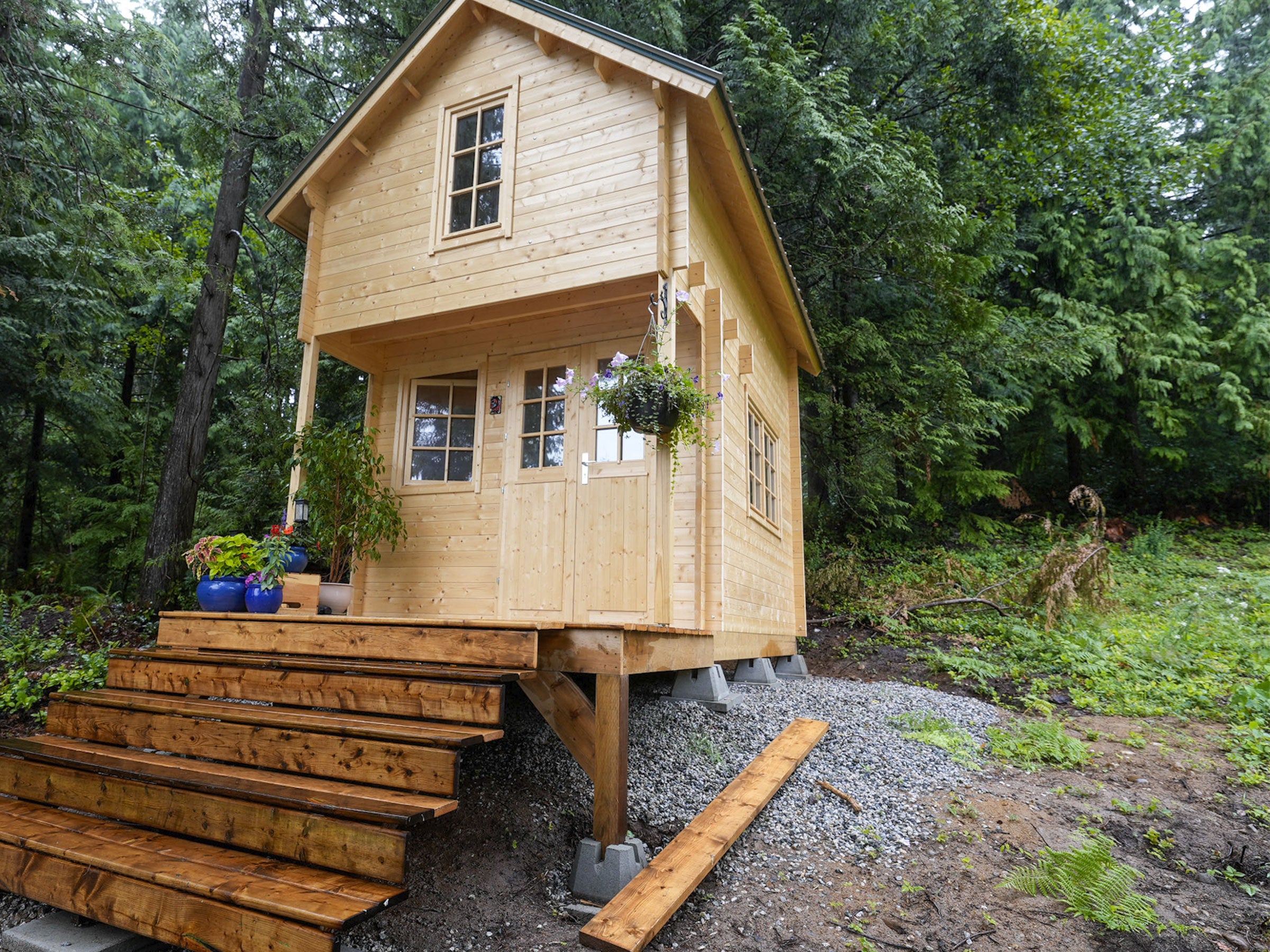 Two Storey Bunkie with Sleeping Loft